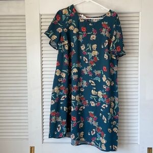 Maurice’s floral print shift dress